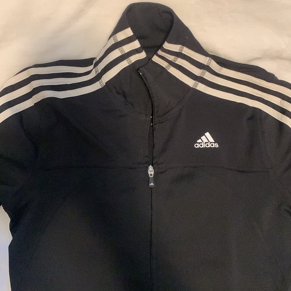 Adidas black track jacket - Picture 2 of 9